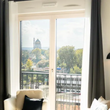 Апартаменты Promenadenquartier Mit Elbblick, Kueche Und Parken *