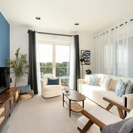 アパート Promenadenquartier Mit Elbblick, Kueche Und Parken