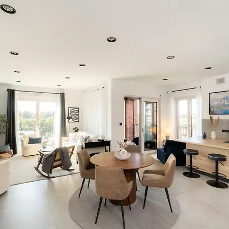 Promenadenquartier Mit Elbblick, Kueche Und Parken アパート