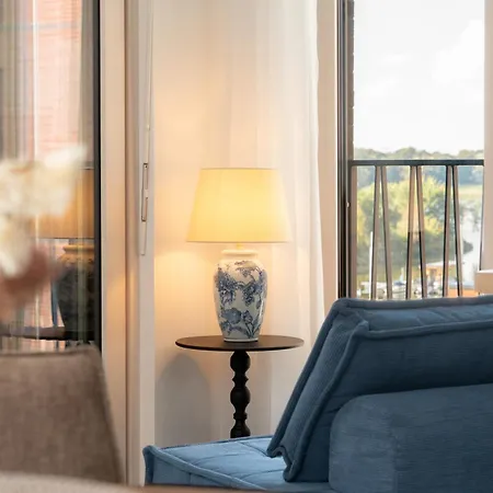 アパート Promenadenquartier Mit Elbblick, Kueche Und Parken