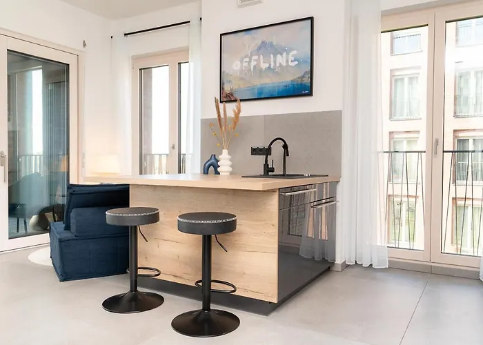 Promenadenquartier Mit Elbblick, Kueche Und Parken ドレスデン