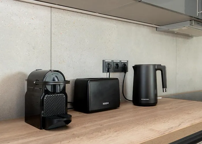 Promenadenquartier Mit Elbblick, Kueche Und Parken アパート