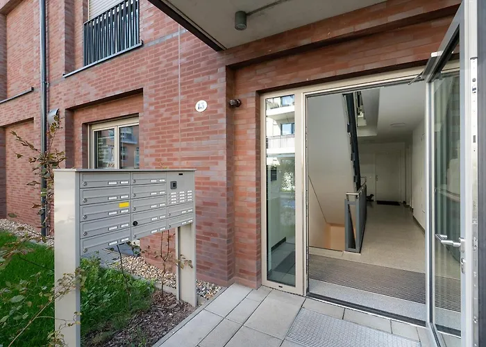 Promenadenquartier Mit Elbblick, Kueche Und Parken アパート